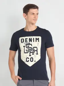 U.S. Polo Assn. Denim Co. Graphic Printed Slim Fit T-shirt