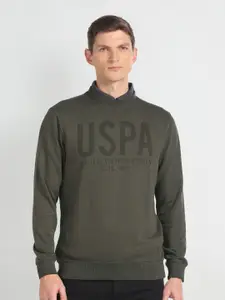 U.S. Polo Assn. Denim Co. Typography Printed Pullover Sweatshirt