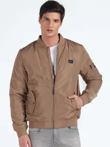 Flying Machine Stand Collar Bomber Jacket