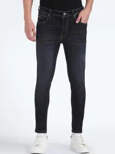 Flying Machine Men Skinny Fit Clean Look Light Fade Stretchable Jeans