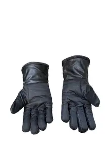 Alexvyan Men Leather Winter Protective Gloves