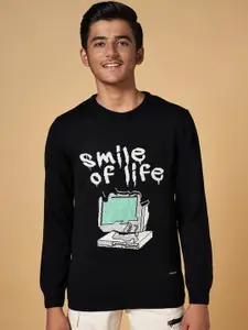 Coolsters by Pantaloons Boys Typography Printed Acrylic Pullover