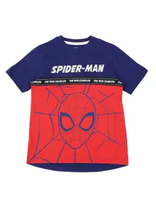 Pantaloons Junior Boys Spider-Man Printed Cotton T-shirt