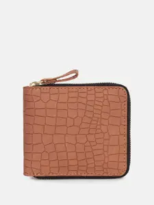 Bagsy Malone Textured PU Zip Around Wallet