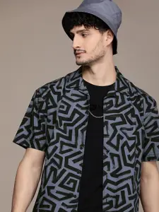 The Roadster Life Co. Relaxed Fit Pure Cotton Opaque Printed Casual Shirt
