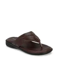 IVRAH Men Textured Comfort Sandals