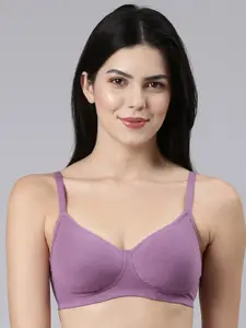 Enamor Non-Padded Full Coverage Bra With All Day Comfort