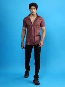 INDIAN THREADS India Slim Fit Floral Printed Casual Shirt