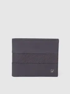 Allen Solly Men Striped Leather Two Fold Wallet