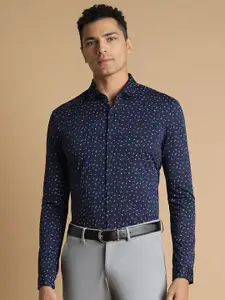 Allen Solly Floral Printed Slim Fit Opaque Formal Shirt
