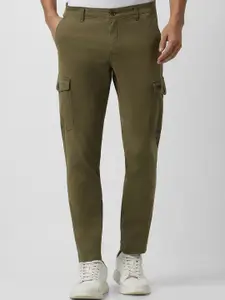 Van Heusen Sport Men Slim Fit Mid Rise Cargos Trousers