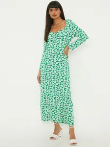 DOROTHY PERKINS Floral Print A-Line Maxi Dress