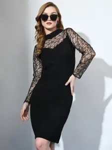 IUGA High Neck Sheath Dress