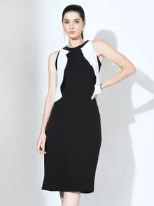 IUGA Round Neck Sheath Dress