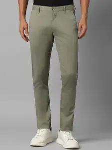 Louis Philippe Sport Men Slim Fit Mid Rise Trousers