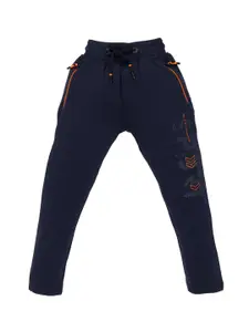 Status Quo Boys Mid Rise Cotton Stretchable Track Pants