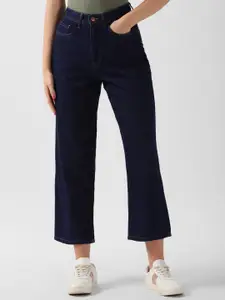 Van Heusen Woman Mid-Rise Clean Look Cropped Cotton Jeans