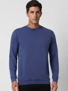 Peter England Round Neck Pure Cotton Sweatshirt