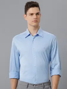 Aldeno Spread Collar Comfort Regular Fit Opaque Cotton Casual Shirt