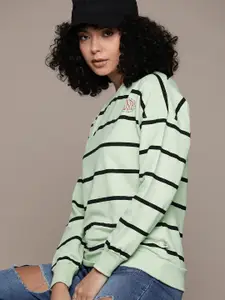 Roadster Women Striped Sweatshirt