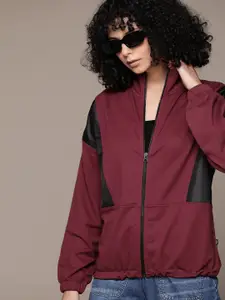 Roadster Women Colourblocked Sweatshirt