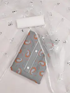 APNISHA Paisley Printed Unstitched Dress Material