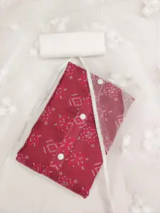 APNISHA Bandhani Printed Unstitched Dress Material