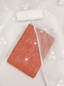 APNISHA Bandhani Printed Unstitched Dress Material