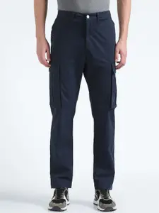 Flying Machine Men Mid-Rise Cargos Trousers