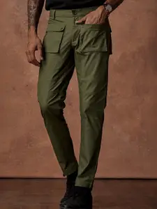 Andamen Men Comfort Easy Wash Cotton Chinos Trousers