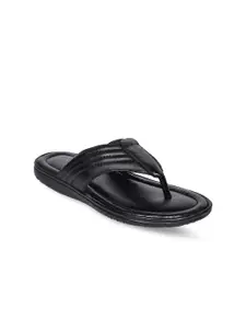 IVRAH Men Black Comfort Sandals