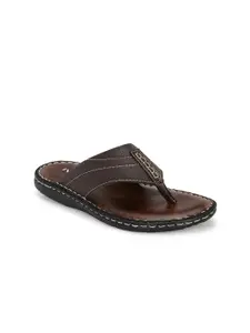 IVRAH Men Brown Comfort Sandals