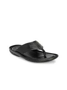 IVRAH Men Black Comfort Sandals