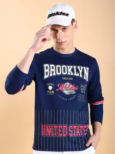 HIGHLANDER Typography Printed Slim Fit T-shirt