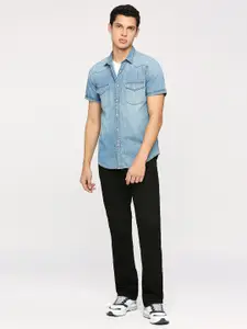 Pepe Jeans Spread Collar Pure Cotton Casual Shirt