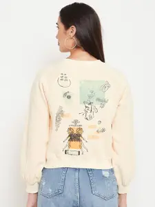 CAMLA Conversational Printed Cotton Sweatshirt
