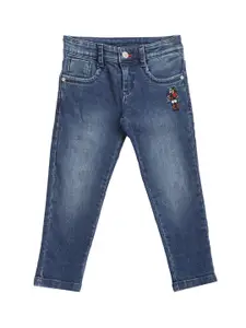 U.S. Polo Assn. Kids Boys Skinny Fit clean Look Light Fade Stretchable Jeans