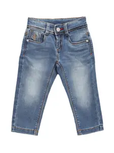 U.S. Polo Assn. Kids Boys Slim Fit Heavy Fade Cotton Stretchable Jeans