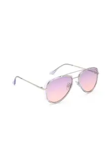 IDEE Women Aviator Sunglasses With UV Protected Lens IDS2642C3SG