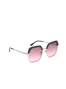 IDEE Women Pink Lens & Black Other Sunglasses with UV Protected Lens