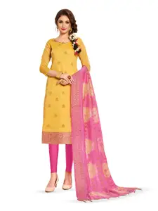 MANVAA Woven Design Unstitched Dress Material