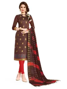 MANVAA Woven Design Unstitched Dress Material