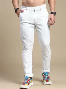 Roadster Men Slim Fit Chinos Trousers