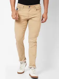 SPYKAR Men Slim Fit Low-Rise Clean Look Stretchable Jeans