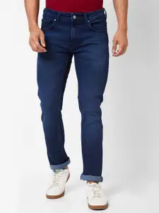 SPYKAR Men Mid-Rise Clean Look Light Fade Cotton Jeans
