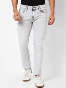 SPYKAR Men Mid-Rise Clean Look Heavy Fade Cotton Jeans