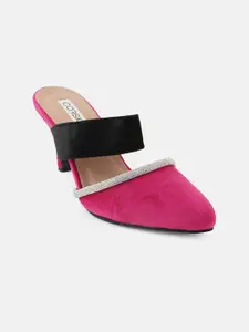 CORSICA Pink Party Kitten Peep Toes