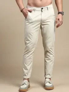 Roadster IOMA Men Slim-Fit Casual Trousers