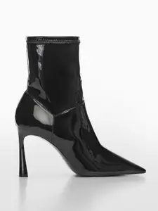 MANGO Women Mid-top Chelsea Boots