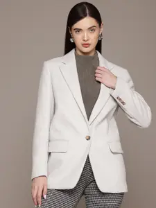 MANGO Structured Single-Breasted Blazer